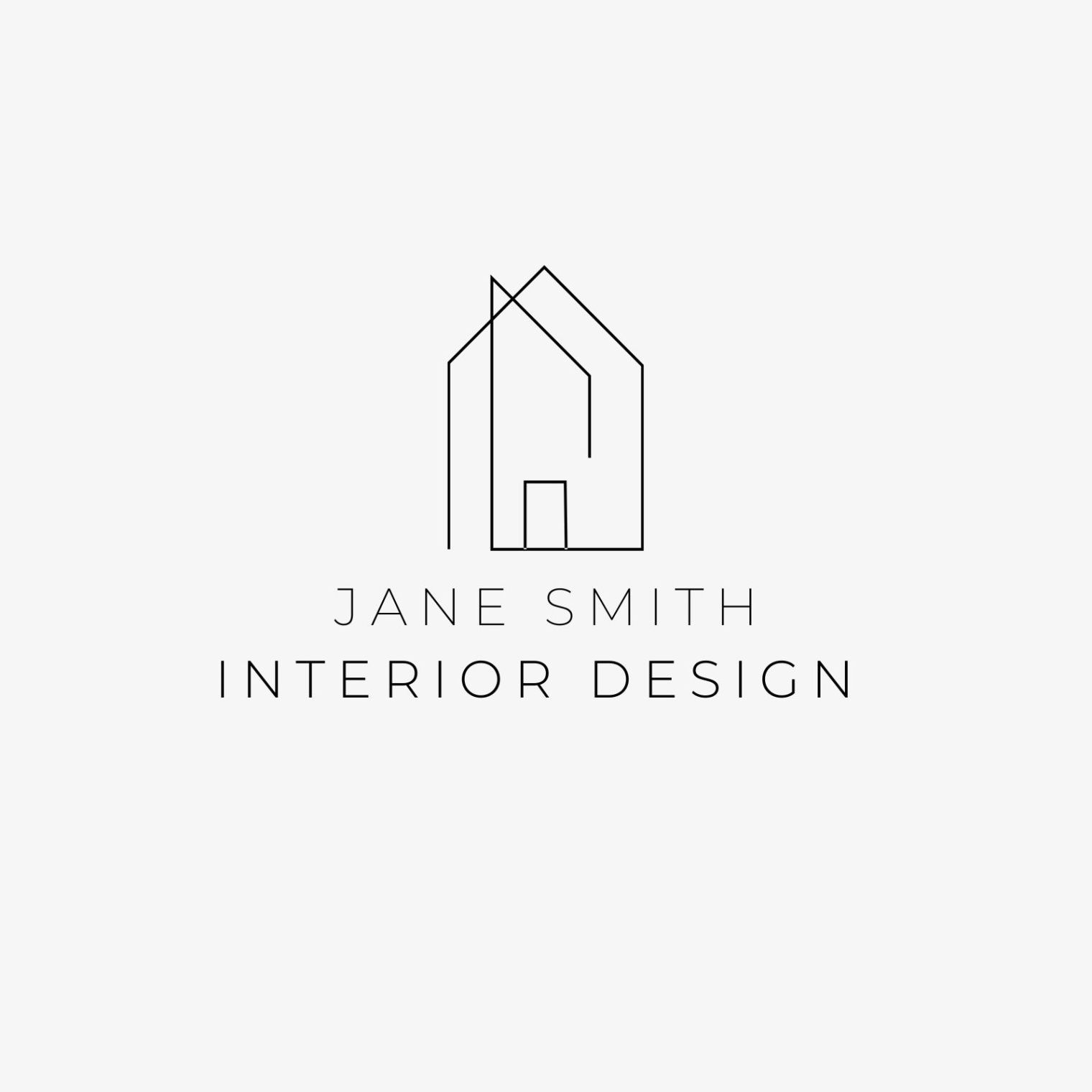 interior design logo Niche Utama Home marketplace.canva